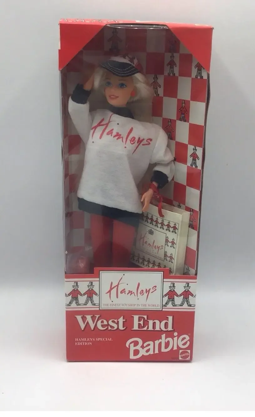 Vintage 1995 West End Barbie Doll Hamleys Toy Store Special Edition NIB 15513